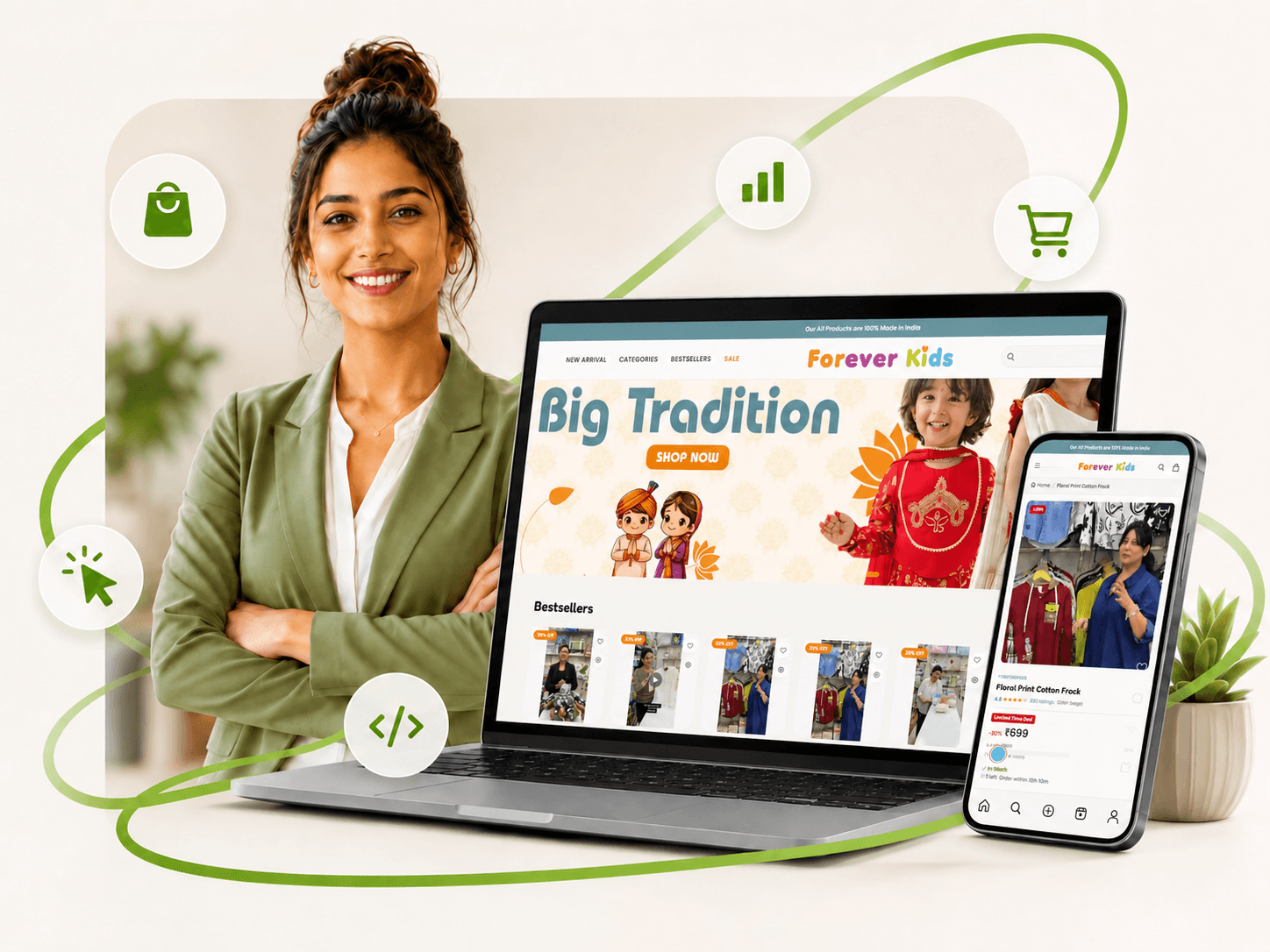 Website Design and Development for Brands That Want to Sell