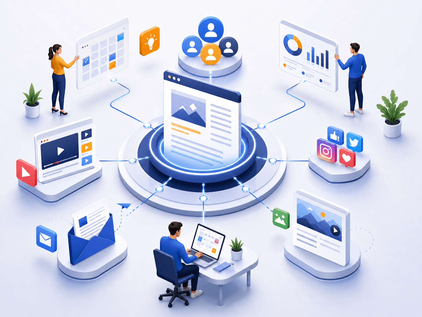 Dcrayon Score (Social Media & Content)
